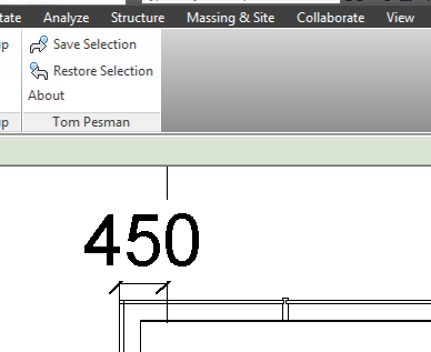 Revit Save Selection Add-in